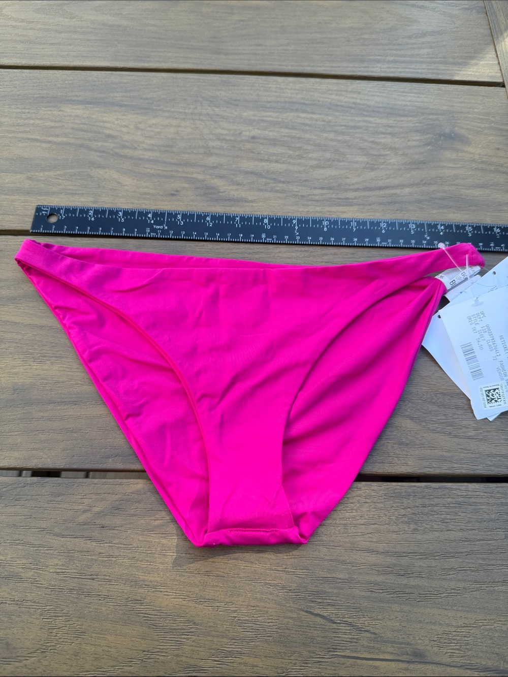 l*space Bright Hot Pink Bikini Bottom - Classic Cut